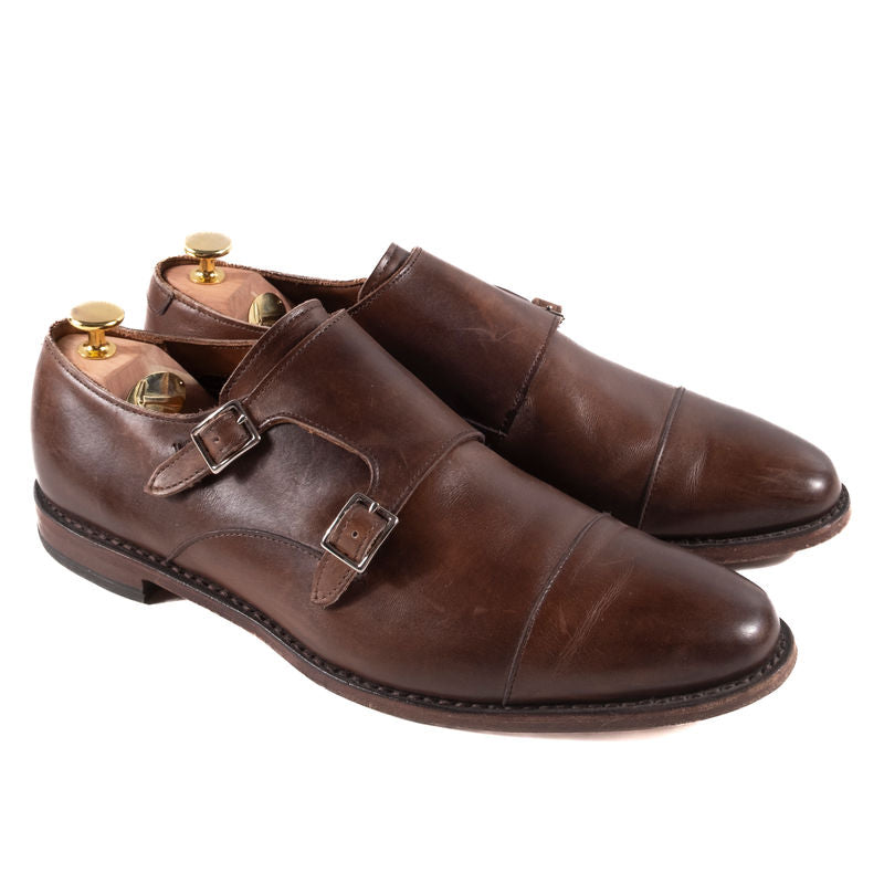 Allen Edmonds Brown Leather Double Monks