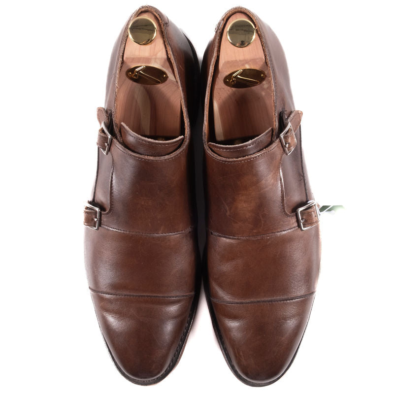 Allen Edmonds Brown Leather Double Monks