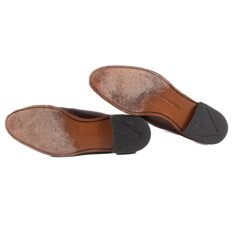 Allen Edmonds Brown Leather Double Monks