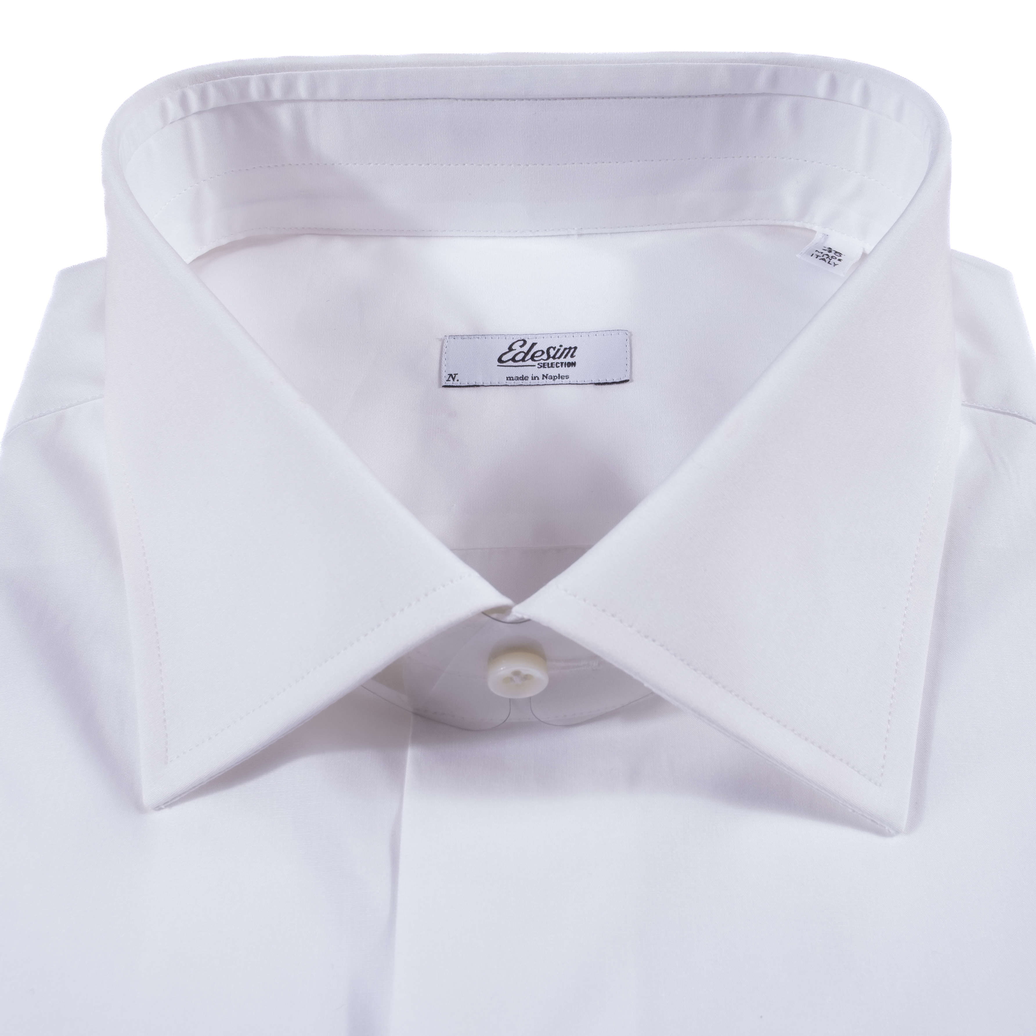 Neapolitan Hand Tailored White Shirt