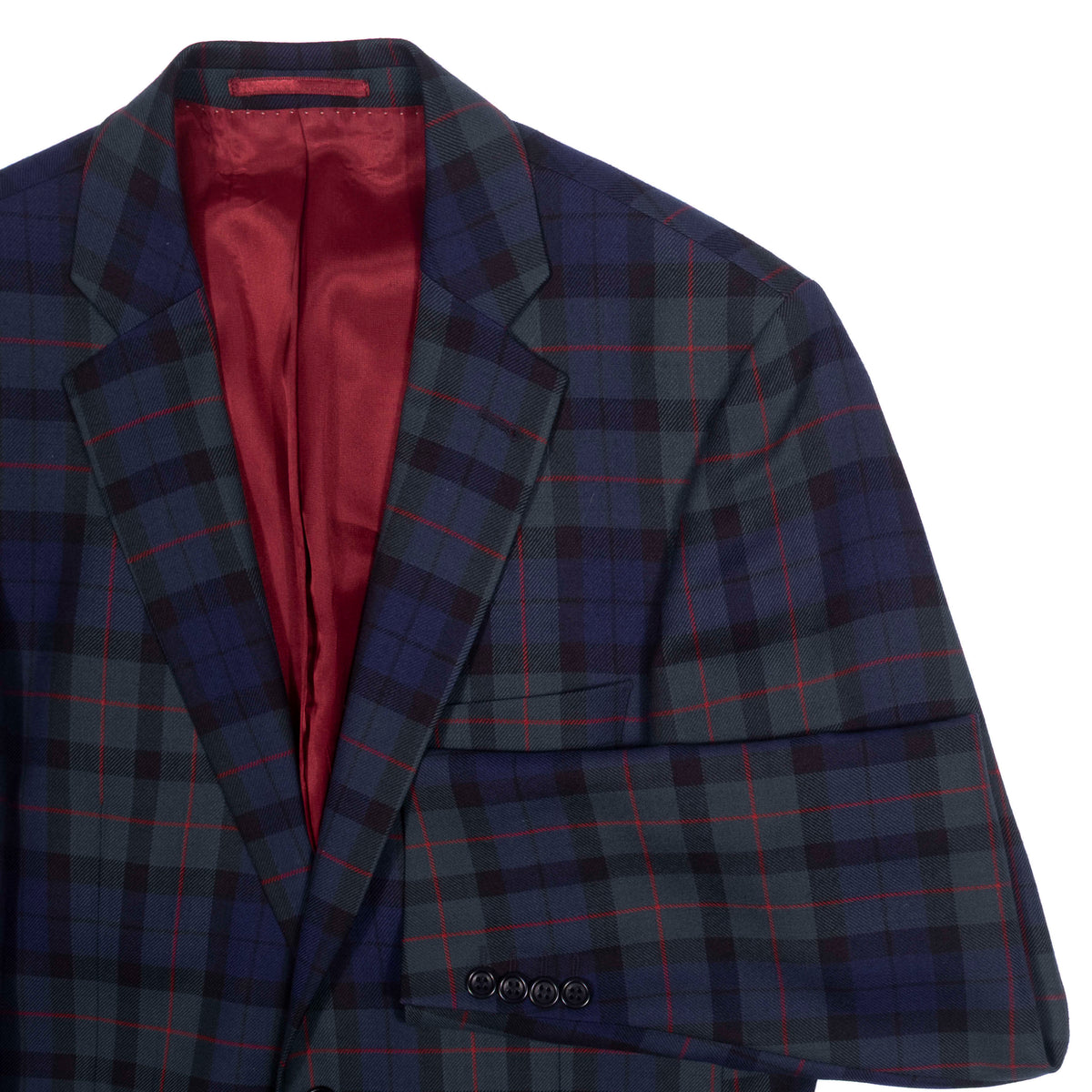 Ströms Tartan Wool Sport Coat