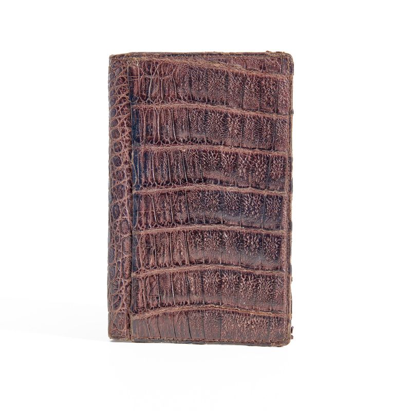 Brown Crocodile Wallet
