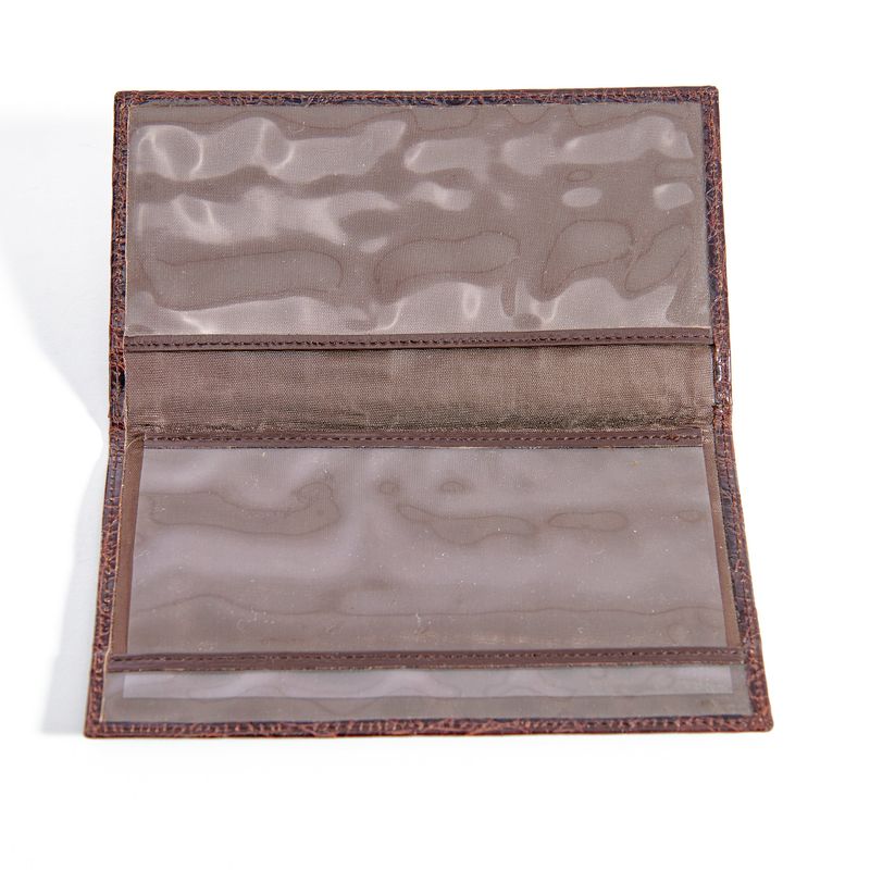 Brown Crocodile Wallet