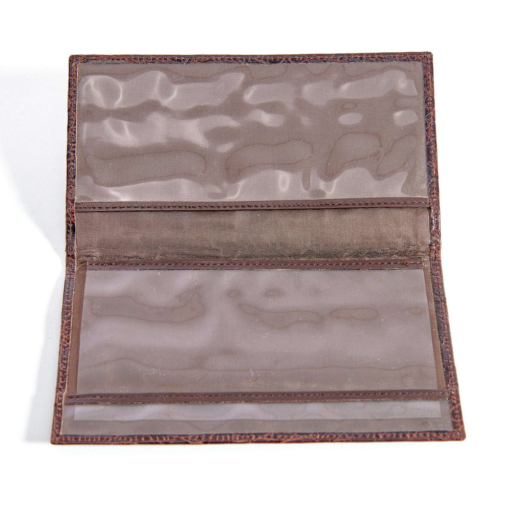 Brown Crocodile Wallet