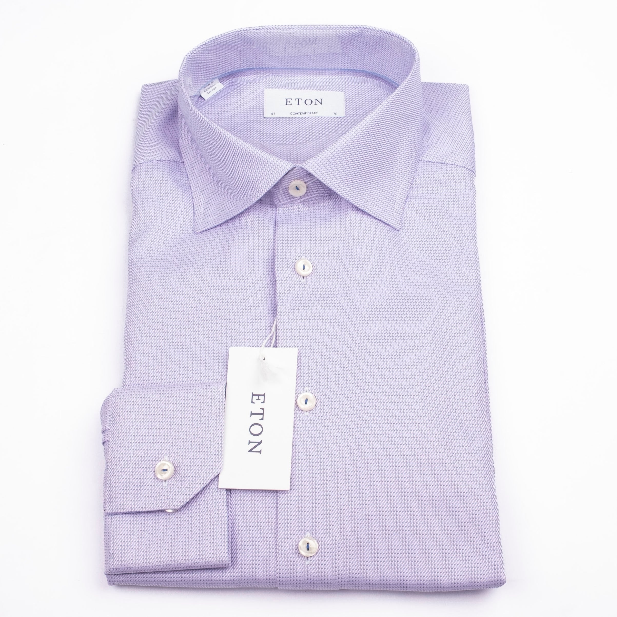 Light Lilac Pattern Business Shirt