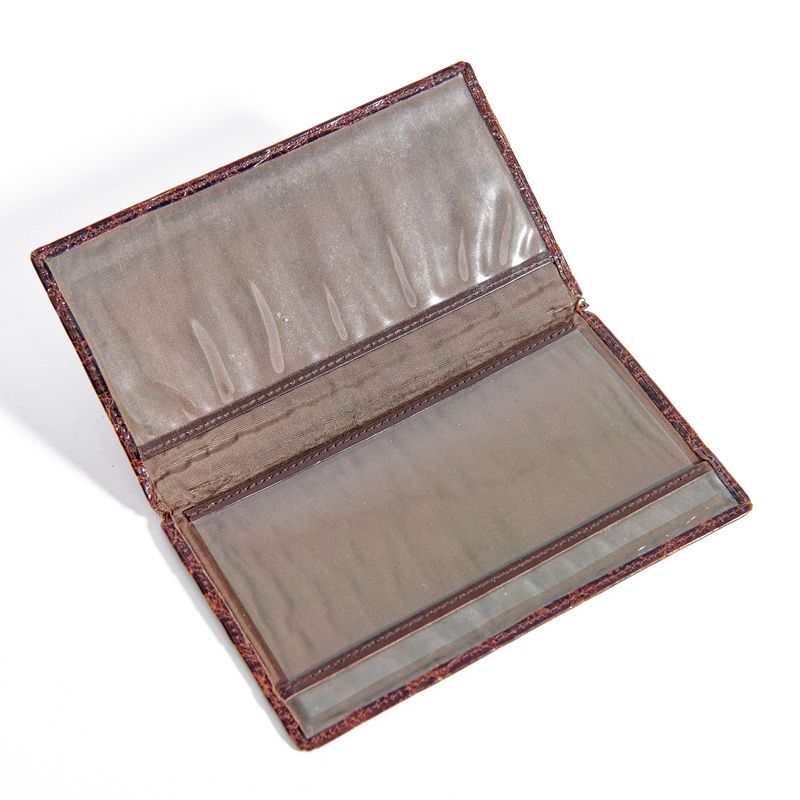 Brown Crocodile Wallet