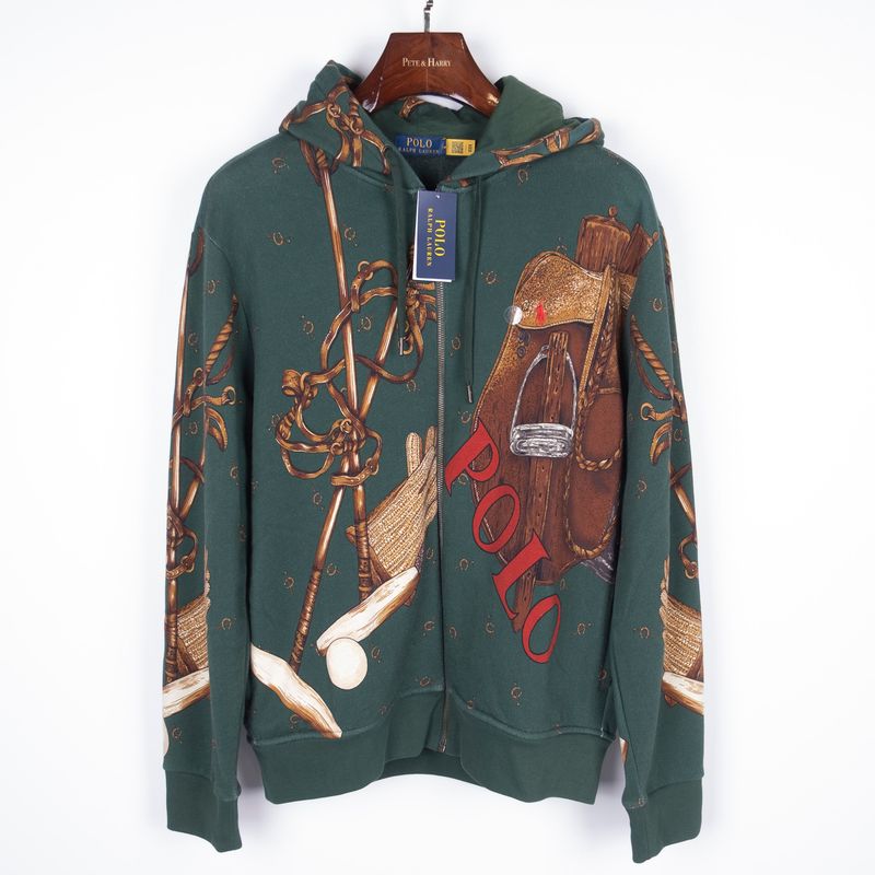 Green Equestrian Hoodie