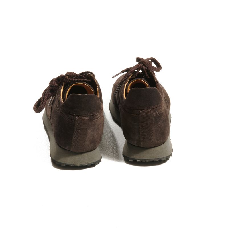 C.QP Stride Brown Suede Sneakers Sz 39 (EU)