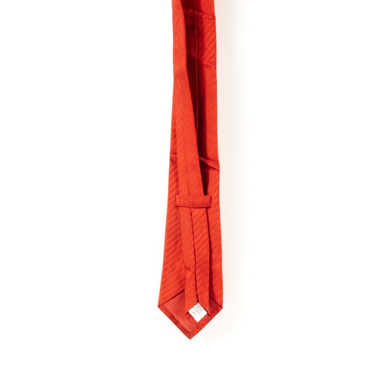 Turnbull & Asser Red Herringbone Tie
