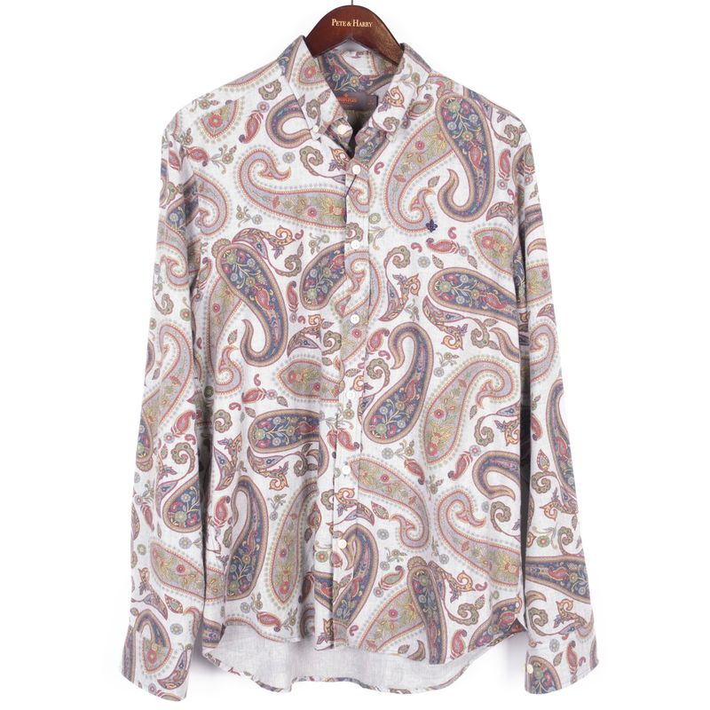 Flannel Paisley Shirt