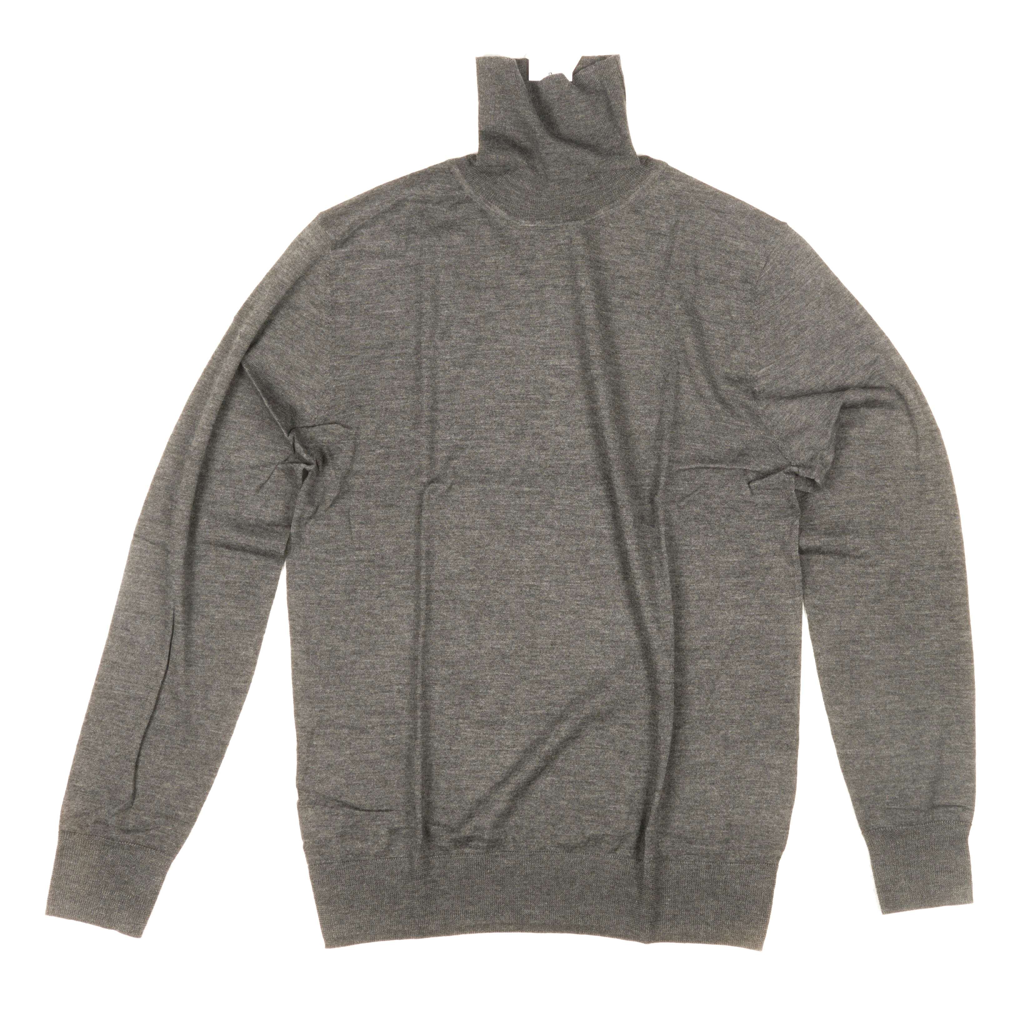 Soft Goat Flannel Fine Knit Turtleneck Sz M (EU)