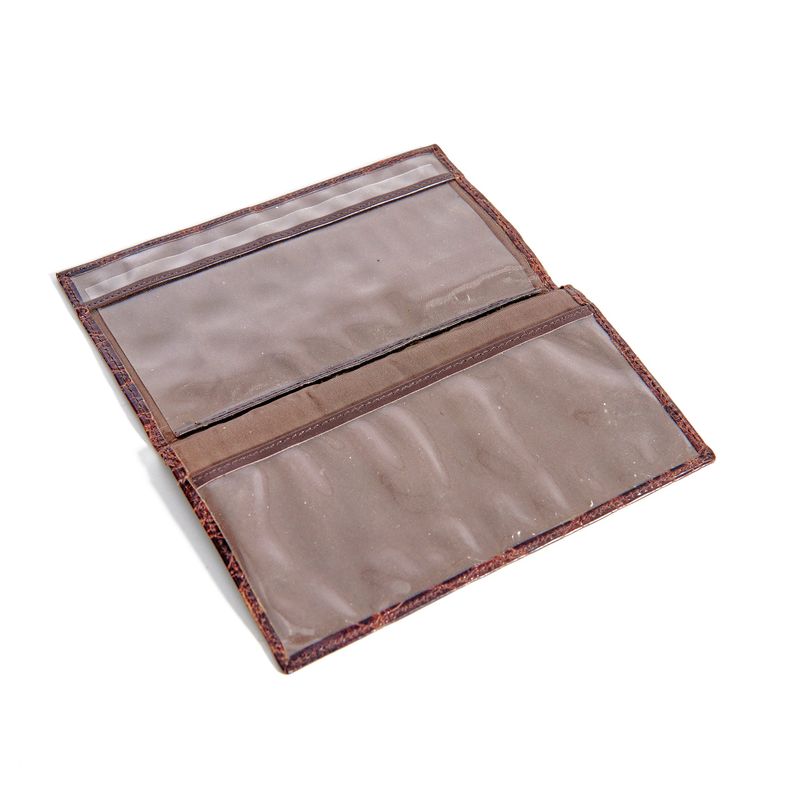 Brown Crocodile Wallet