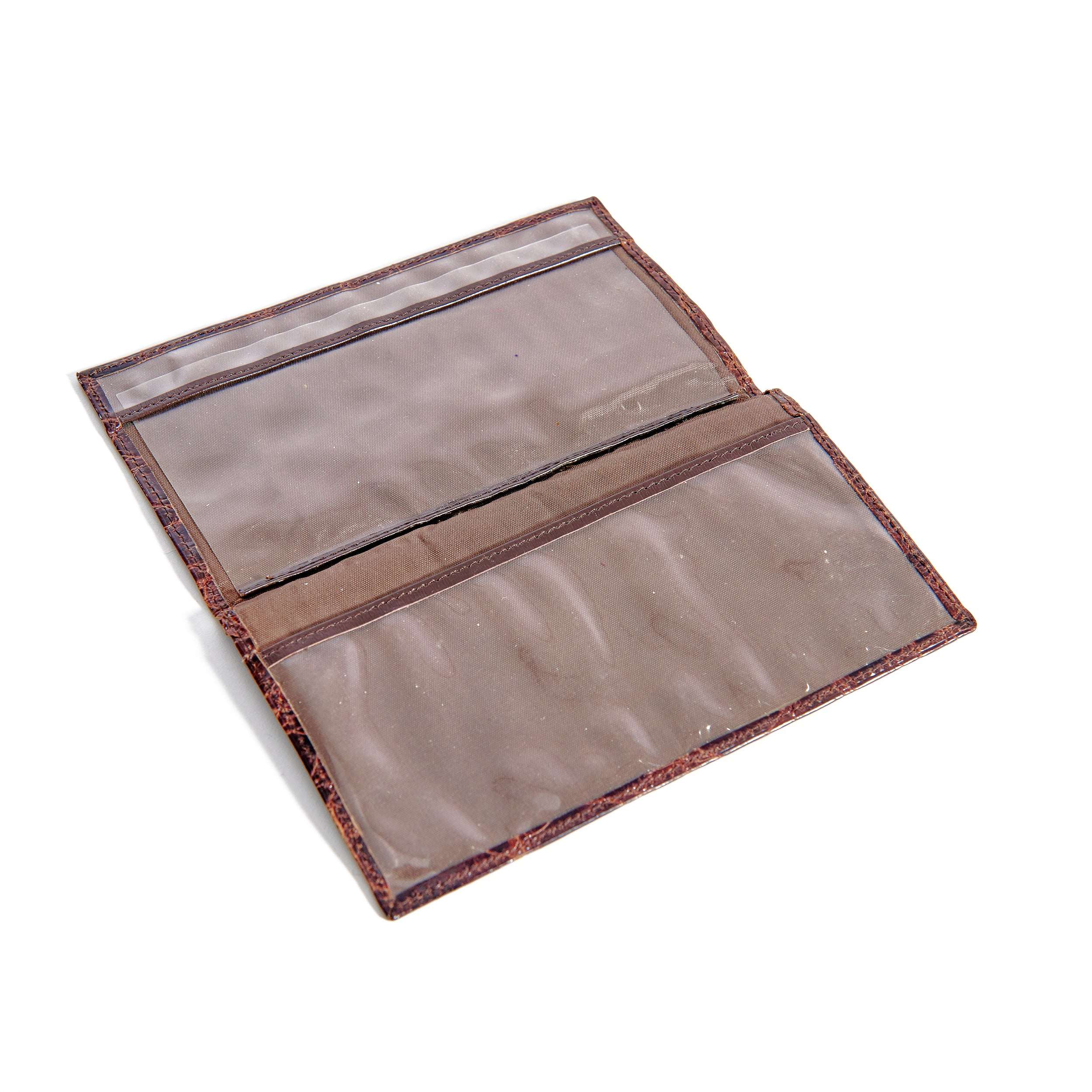 Brown Crocodile Wallet
