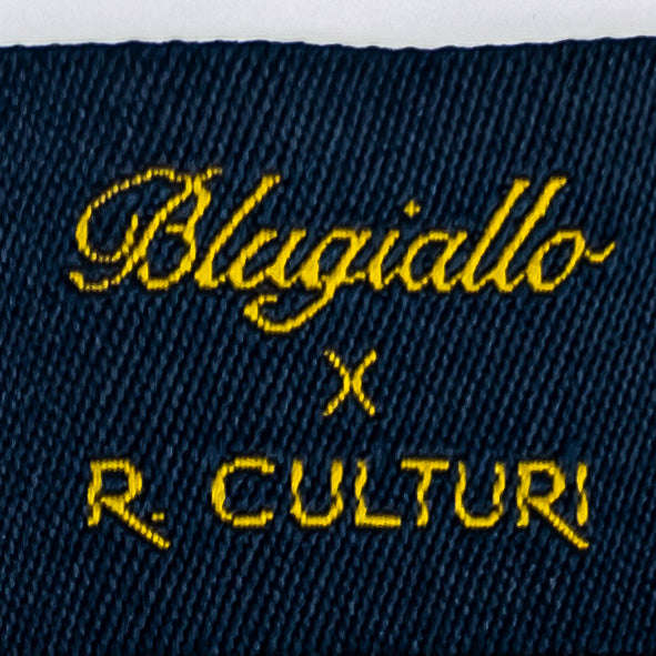 R. Culturi x Blugiallo Pocket Square