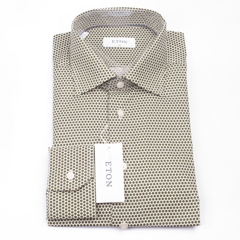 Micro Floral Twill Slim