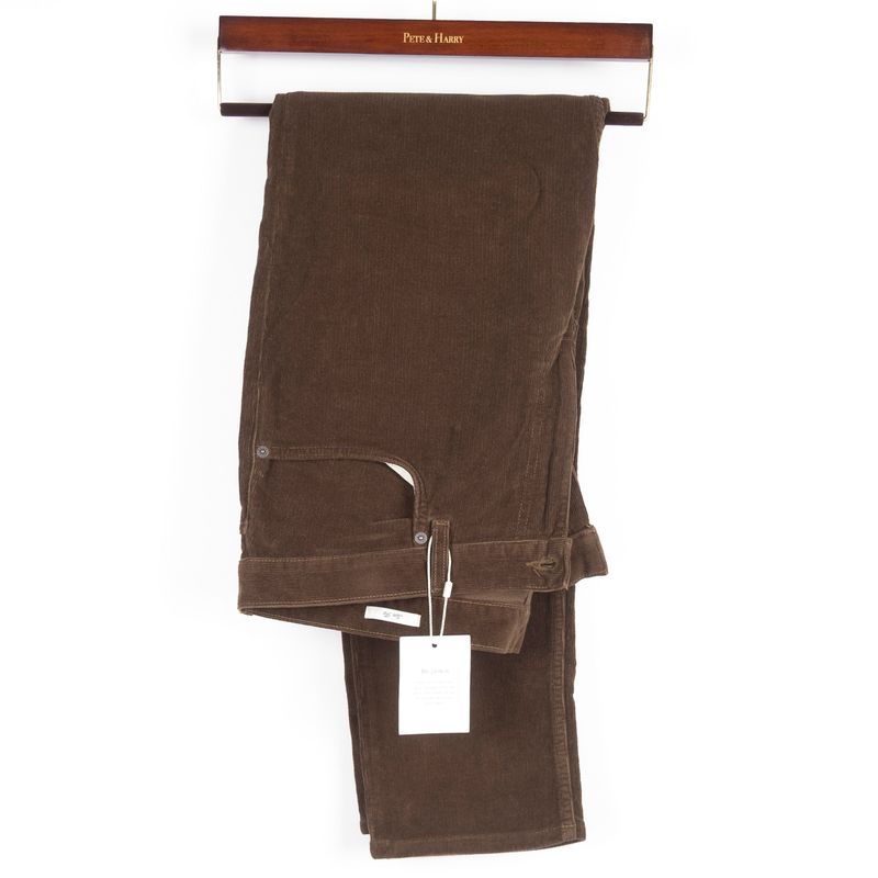 Slim Cord Jeans Brown