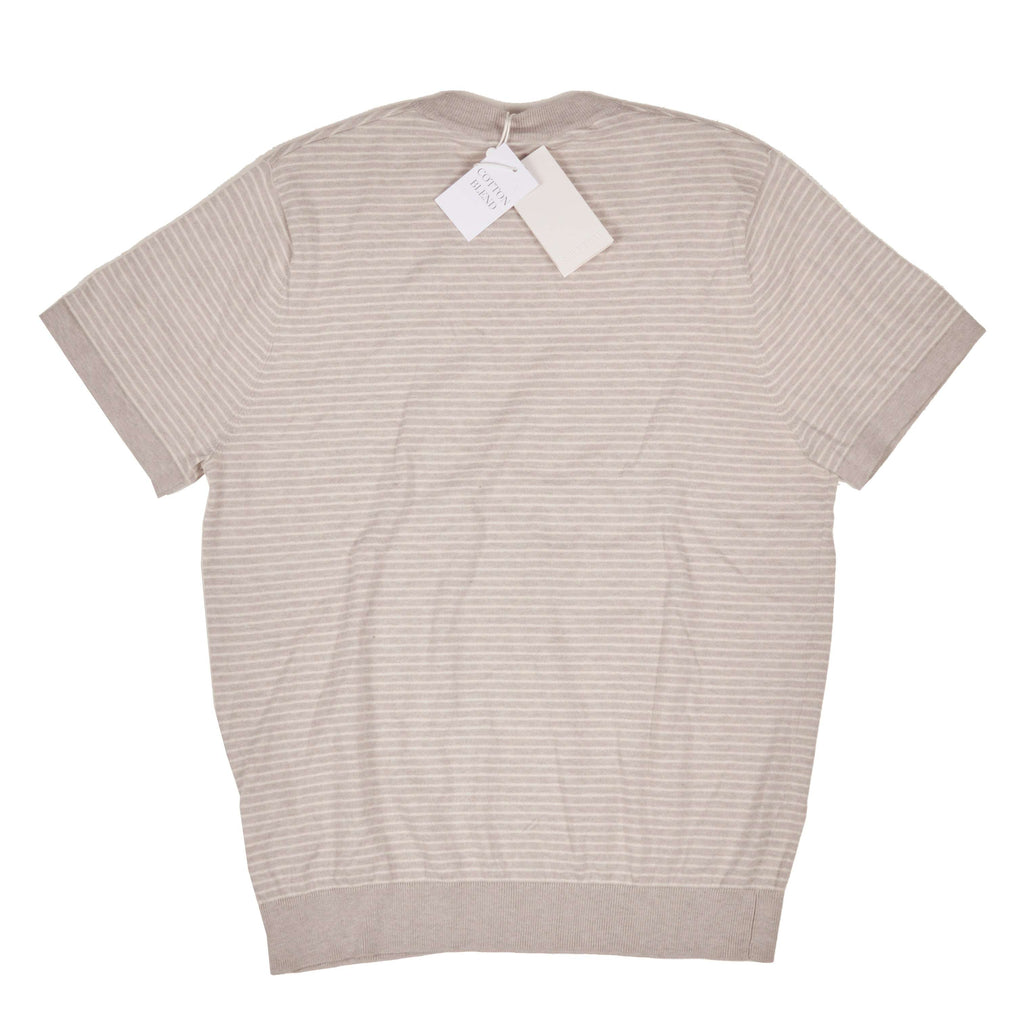 Soft Goat Striped T-Shirt Sz L (EU)