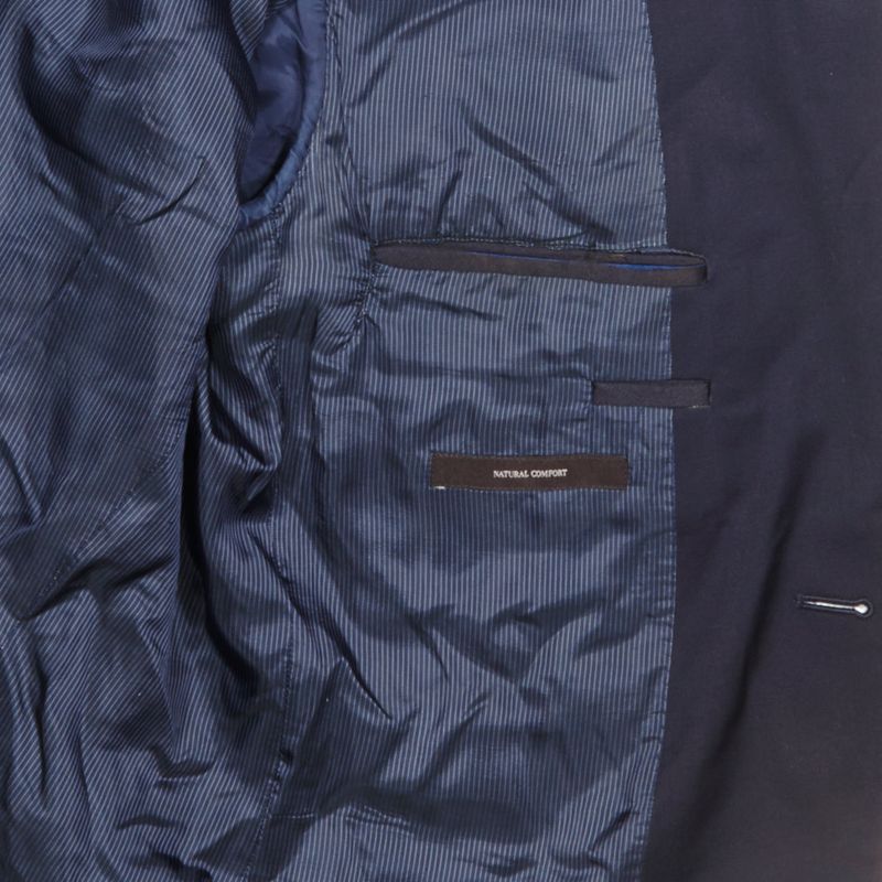 Zegna Navy Club Blazer Sz 52