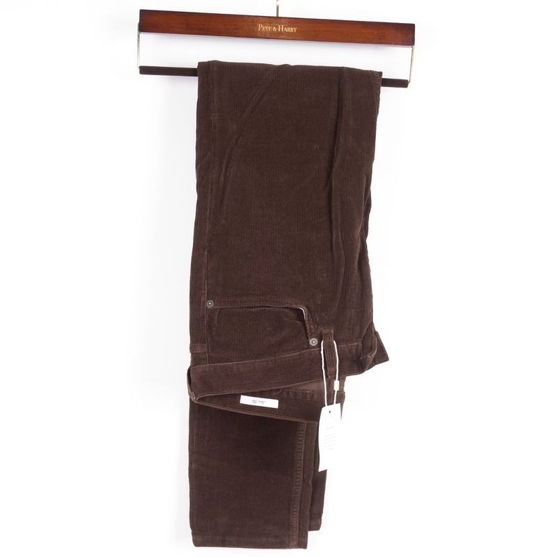 Slim Cord Jeans - Olive