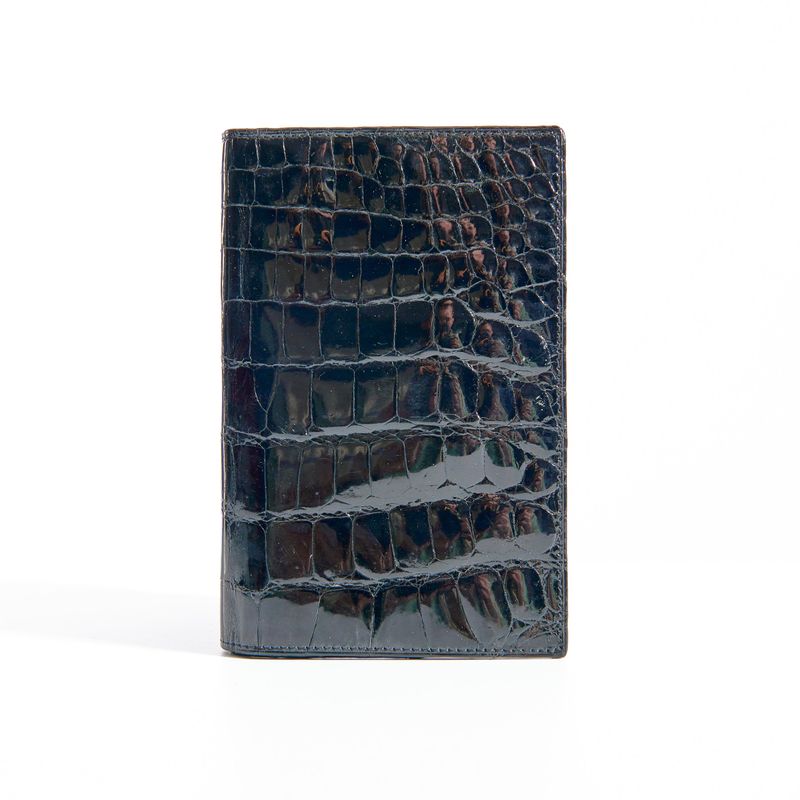 Black Crocodile Wallet