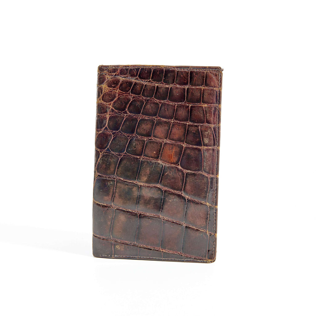 Brown Crocodile Wallet