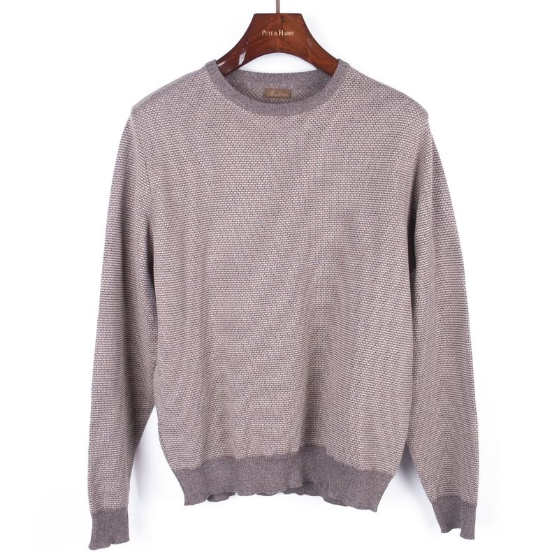 Textured Merino Crewneck