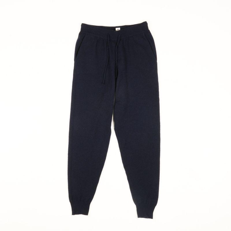 Soft Goat Cashmere Navy Track Pants Sz XXL (EU)