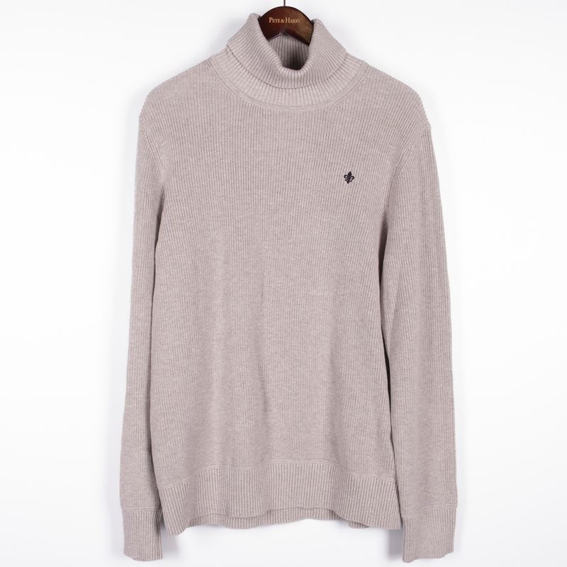 Bernard Taupe Roller Neck