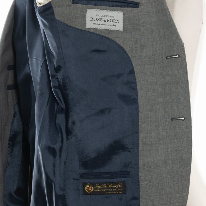 Rose & Born Grey Suit Sz 44