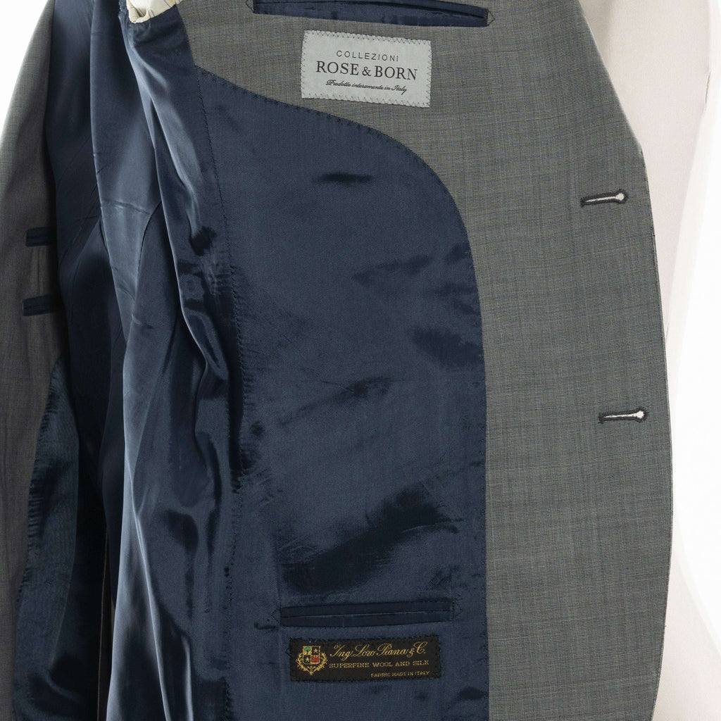 Rose & Born Grey Suit Sz 44