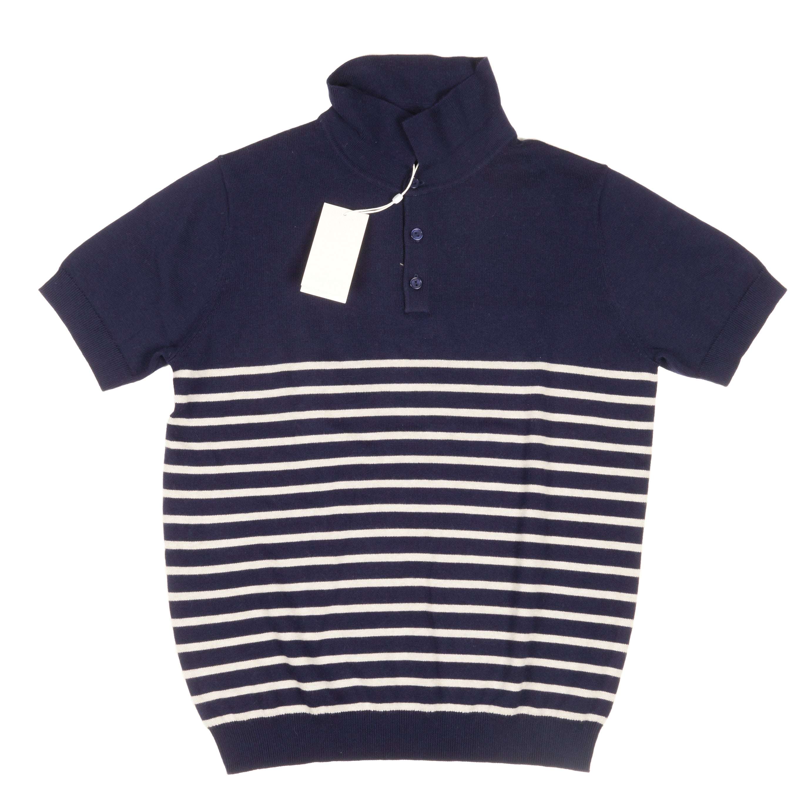 Soft Goat Striped Pique Sz XXL (EU)