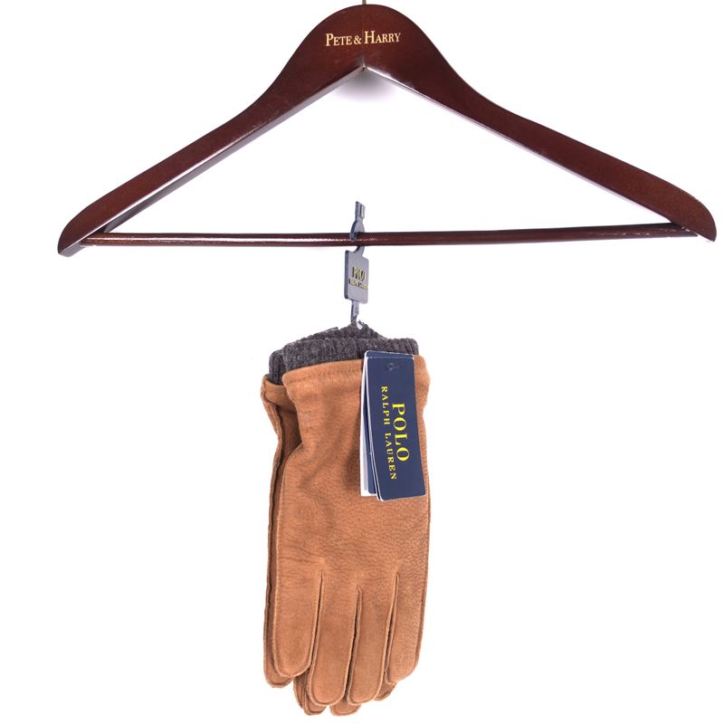 Brown Suede Gloves