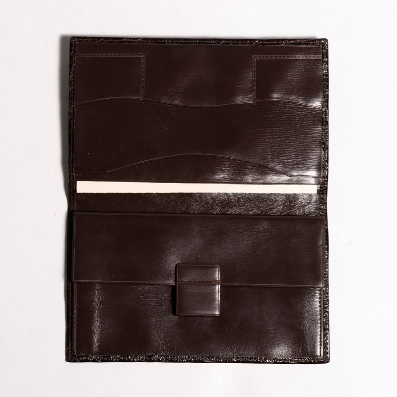 Brown Crocodile Wallet