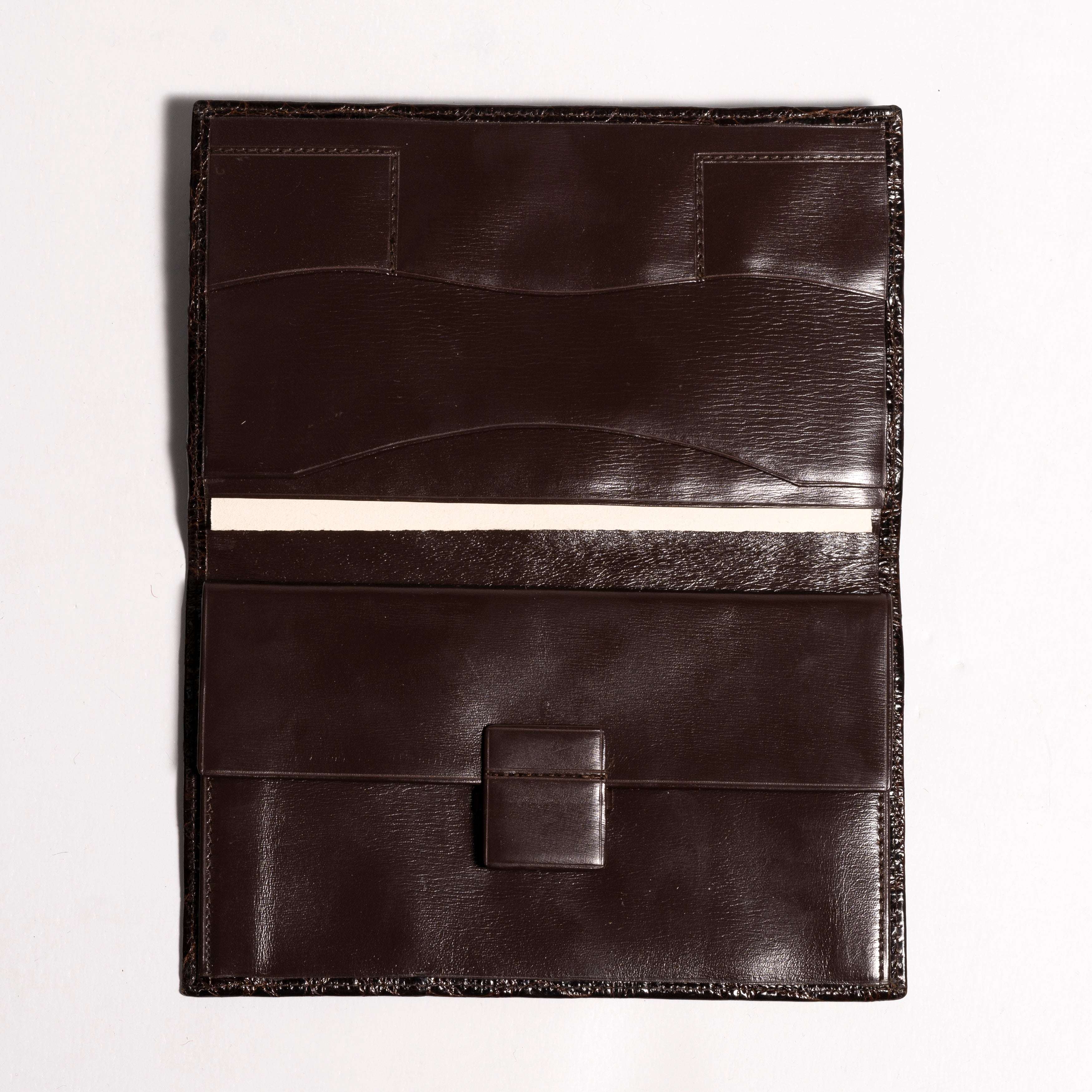 Brown Crocodile Wallet