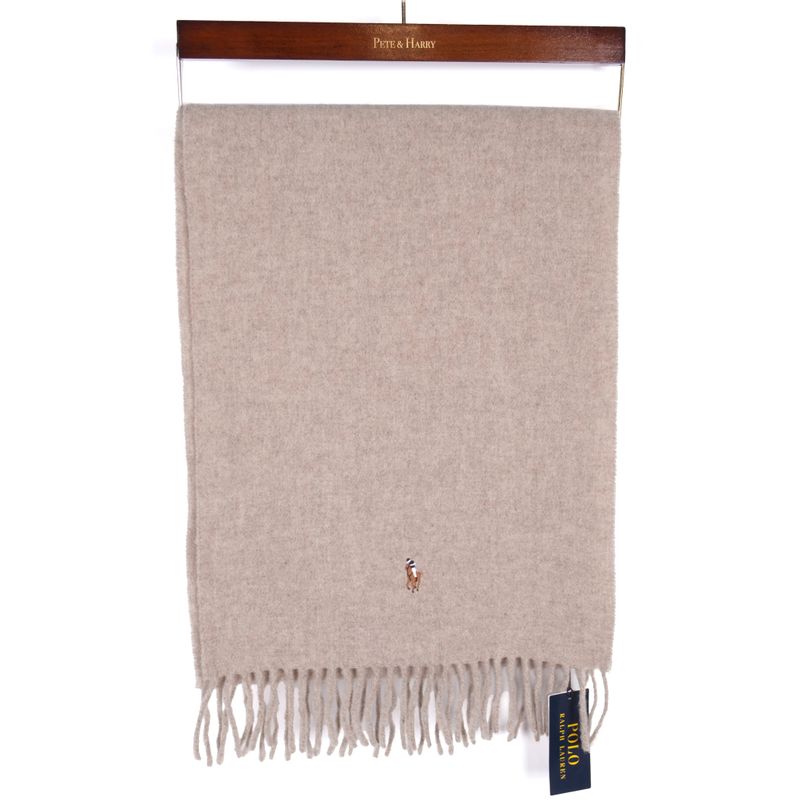 Beige Signature Scarf