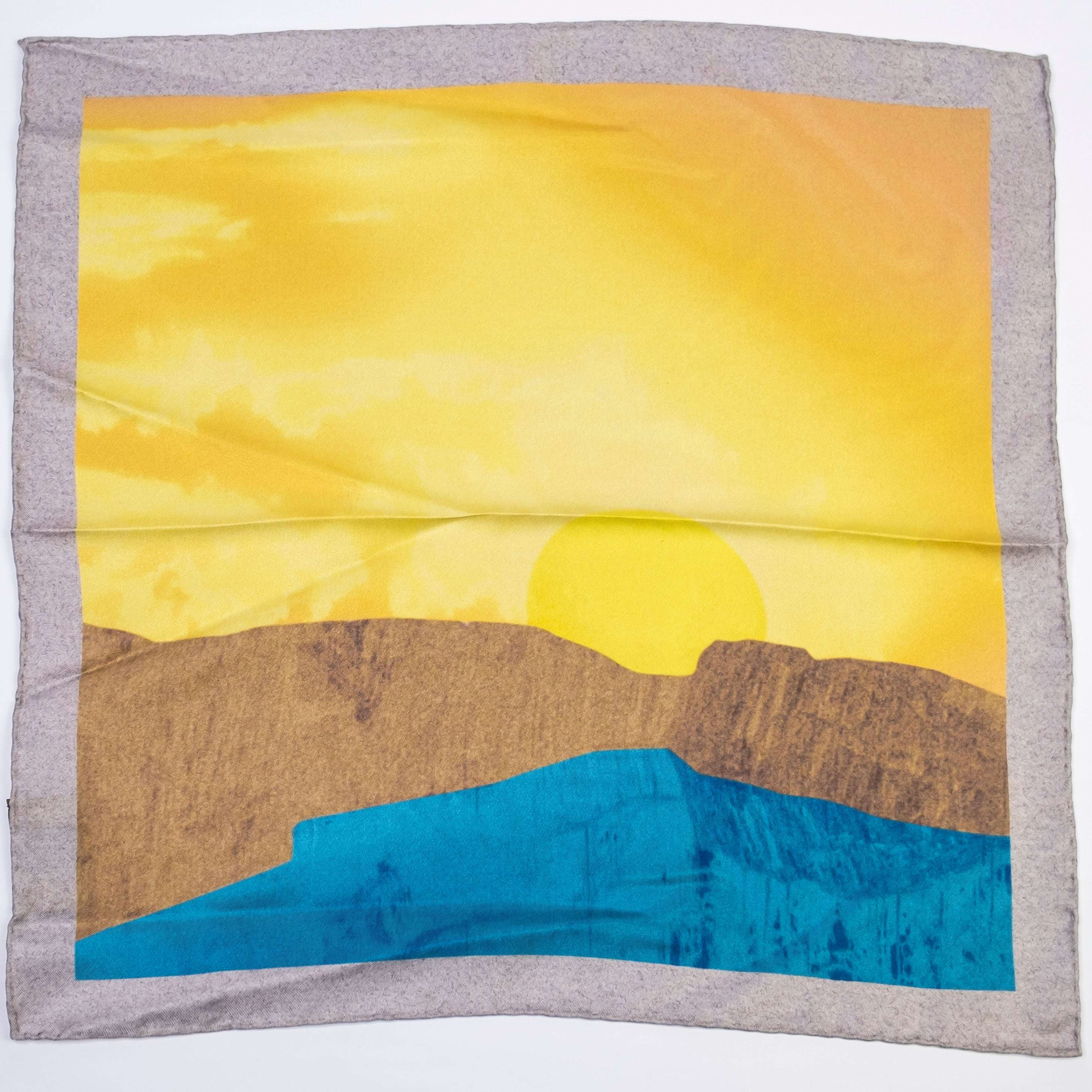 R. Culturi x Blugiallo Pocket Square