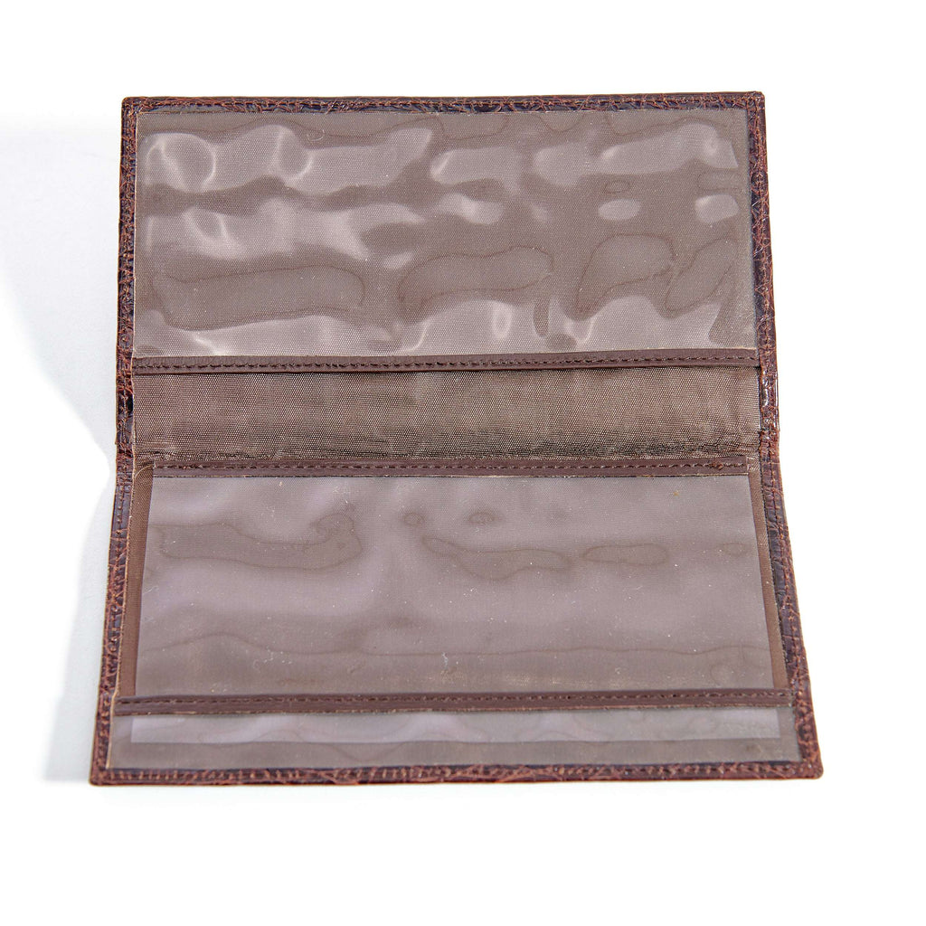 Brown Crocodile Wallet