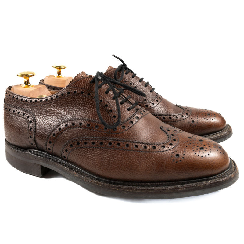 John Spencer Brown Leather Brogues