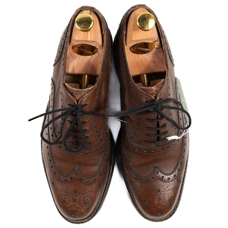 John Spencer Brown Leather Brogues