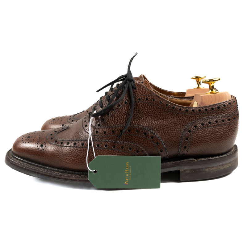 John Spencer Brown Leather Brogues