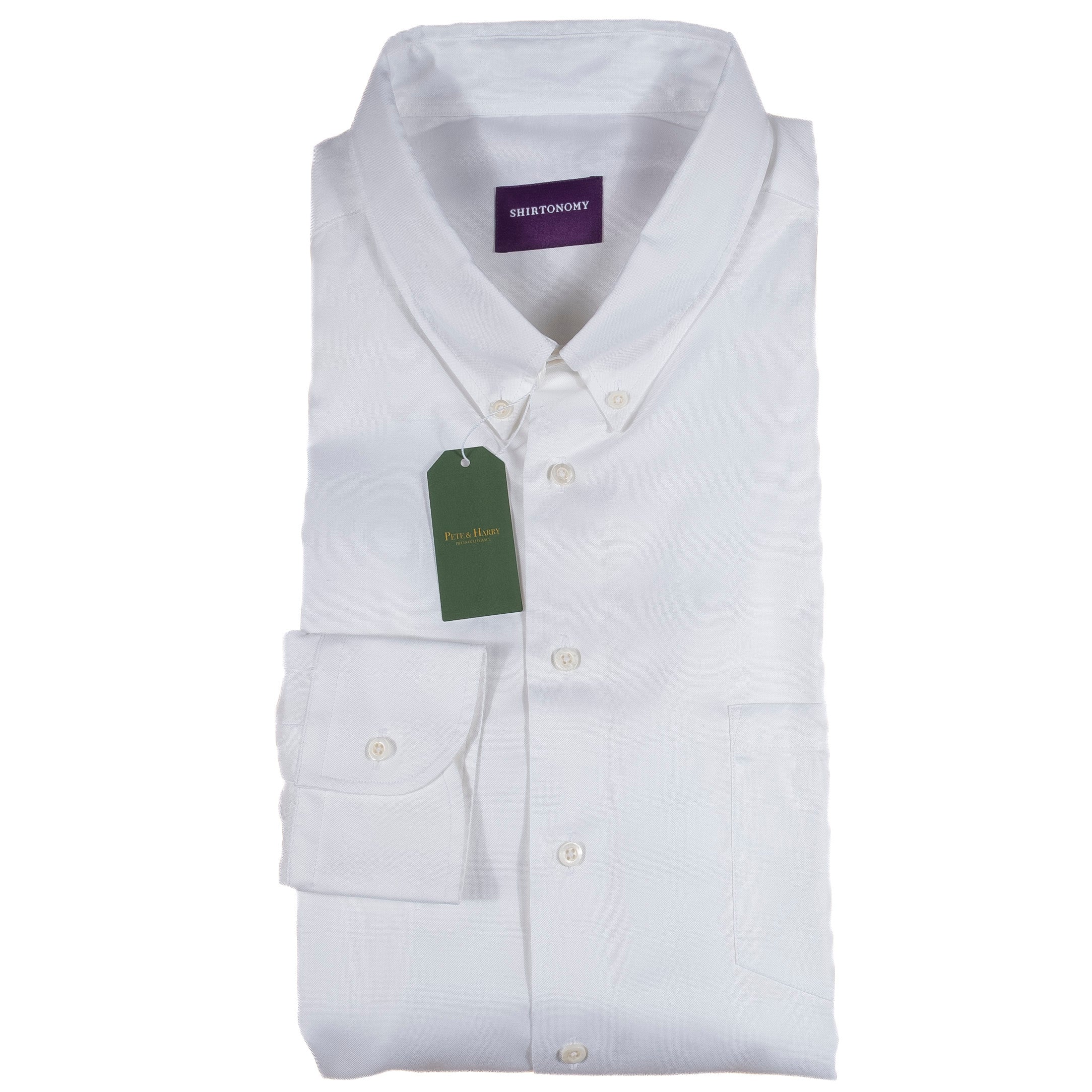 Shirtonomy White Shirt Sz 50