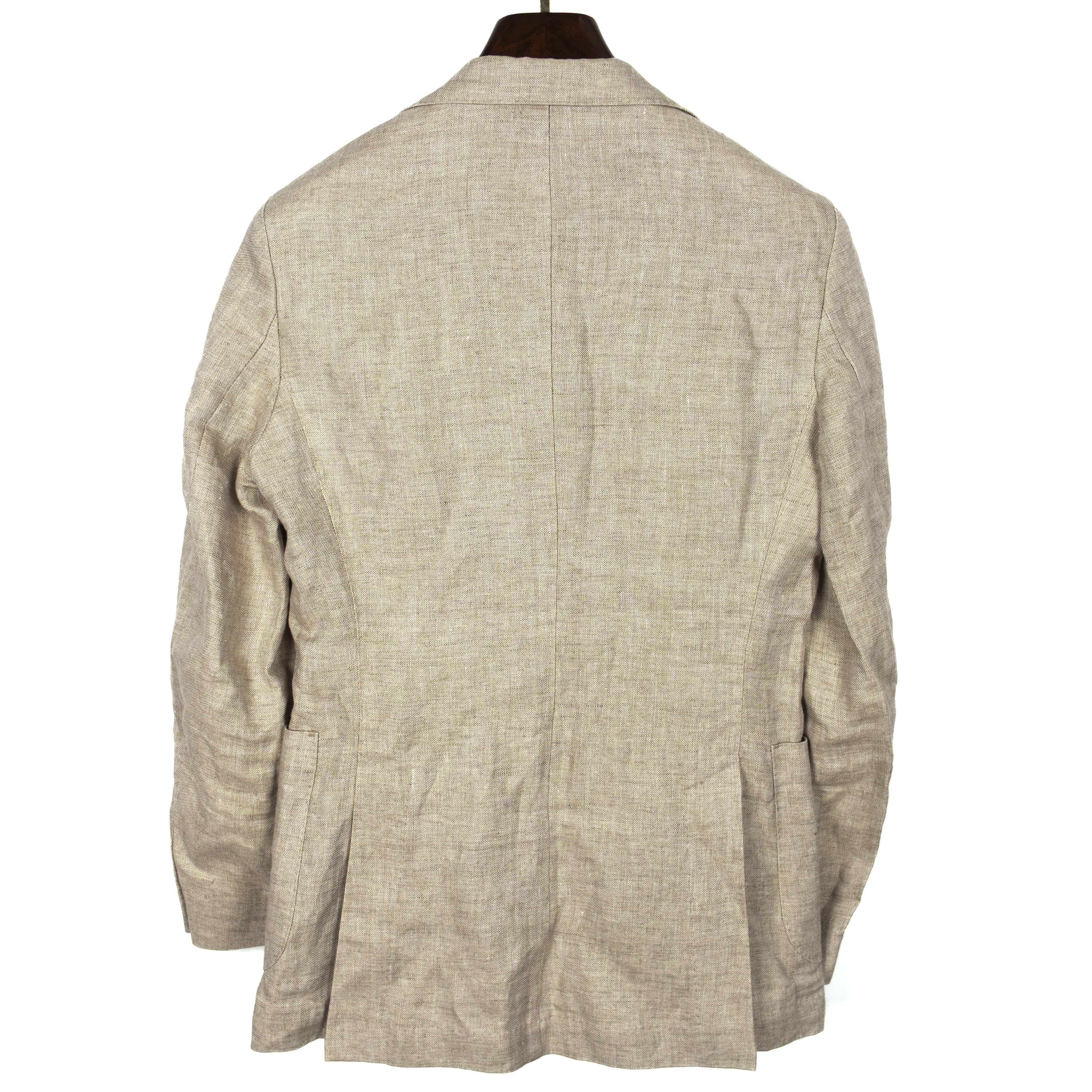 Beige Linen Suit