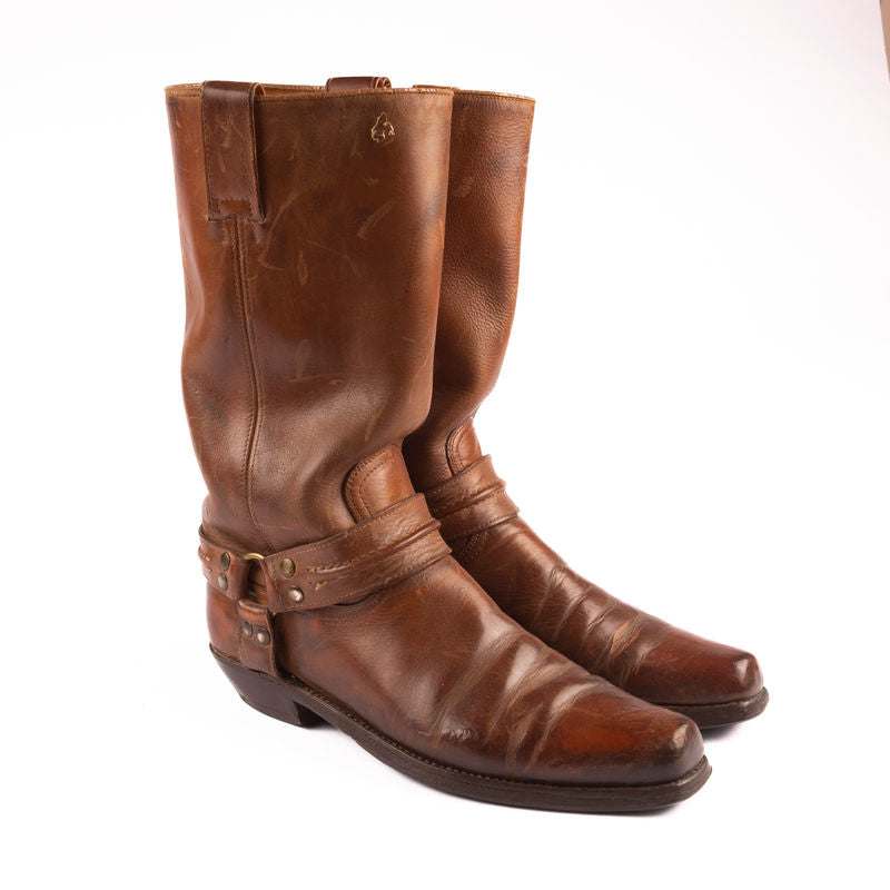 Sendra Brown Engineer Boots