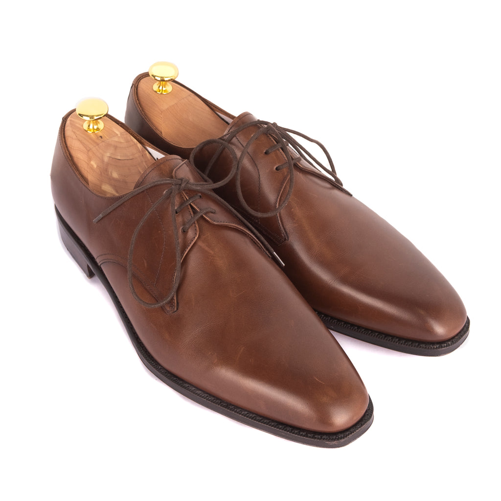 Box Calf Brown Derbies