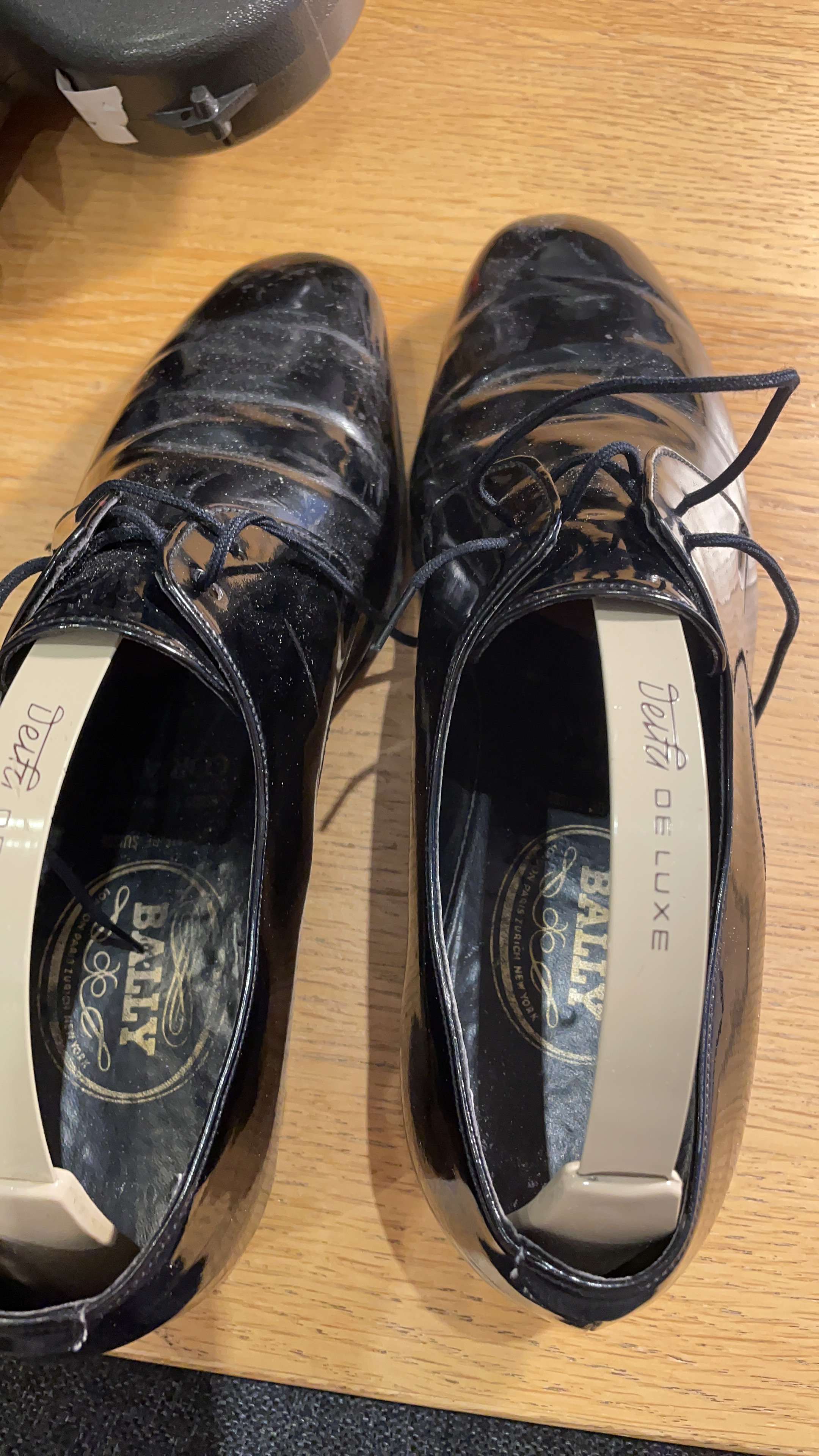 Black Patent Leather Formal Shoes