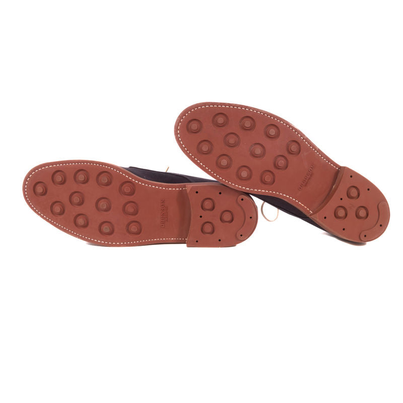 Grenson Navy Canvas Derbies
