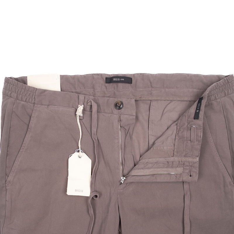 Taupe Drawstring Trousers
