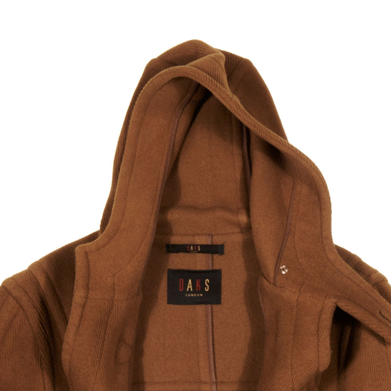 Daks of London Brown Duffle Coat
