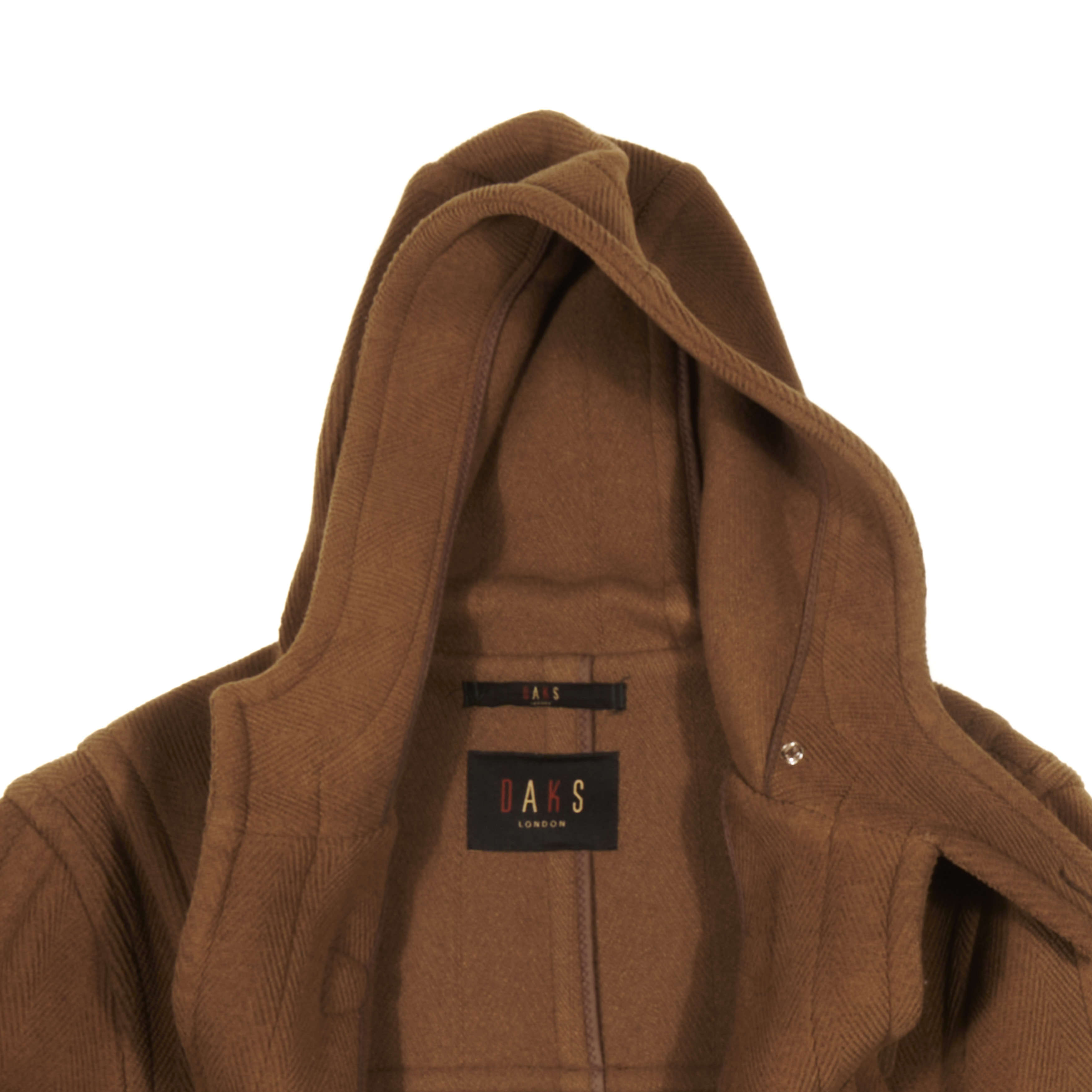 Daks of London Brown Duffle Coat