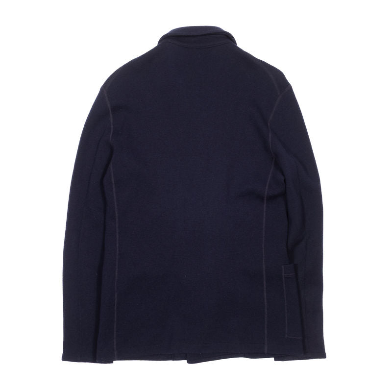 Camoshita Navy Knitted Sport Coat